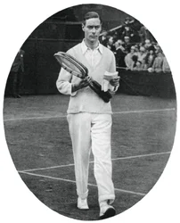 De hertog van York als deelnemer in het herendubbelspel op Wimbledon, 1926-1937