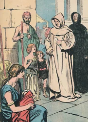 De Engelse gevangenen in Rome, c1907