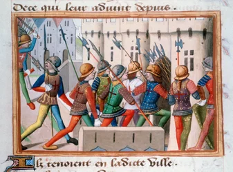De Engelsen worden uit Parijs verdreven, april 1436