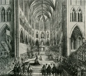 De kroning van koning Karel II