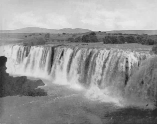 De watervallen van Juanacatlán, 19e eeuw