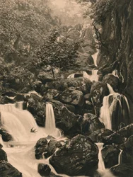 De watervallen van Lodore, 1902