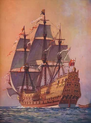 Het mooiste oorlogsschip van haar tijd, de Sovereign of the Seas markeerde een belangrijke fase in de ontwikkeling