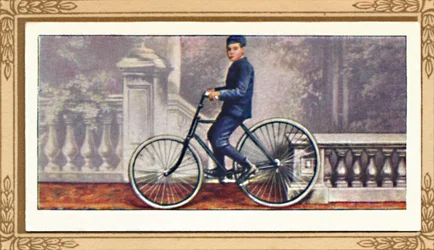 De eerste fiets met pneumatische banden, 1939