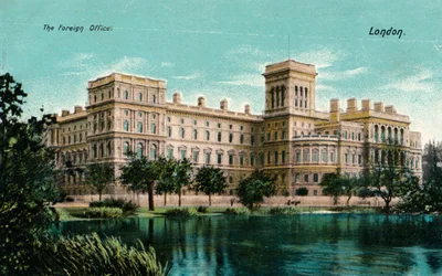 Het ministerie van Buitenlandse Zaken, Londen, ca. 1910