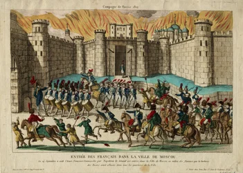 De Franse intocht in Moskou, 1812