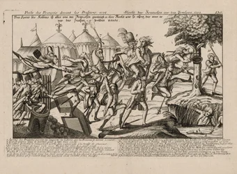 De Franse vlucht voor de Pruisen in 1792, ca. 1792