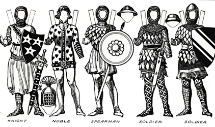 De Galerij van Britse Kostuums: Kleding Gedragen in het Regeer van de Eerste Edward, c1934