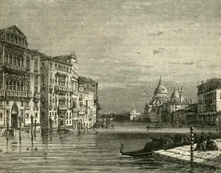 Het Grote Kanaal, Venetië, 1890