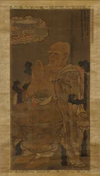 De Grote Luohan, de Eerbiedwaardige Zeventiende, 1345