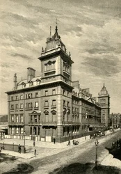 Het Great Western Hotel, Paddington, ca. 1876