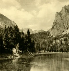 De Grüner See, Stiermarken, Oostenrijk, ca. 1935