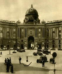 De Hofburg, Wenen, Oostenrijk, ca. 1935