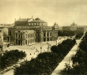 Het Keizerlijk Hof Theater, Wenen, Oostenrijk, c1935