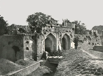 De Kashmiri-poort, Delhi, India, 1895