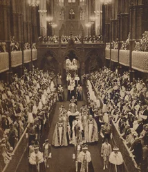 De koningsprocessie, 12 mei 1937