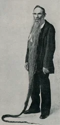 De langste baard ooit, 1896, 1910