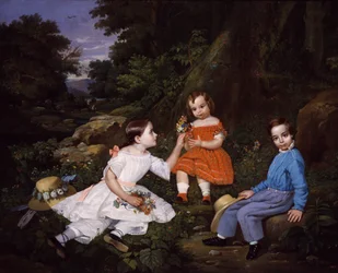 De Mabie Kinderen, ca. 1852