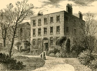 Het Landhuis, Dalston, ca. 1876