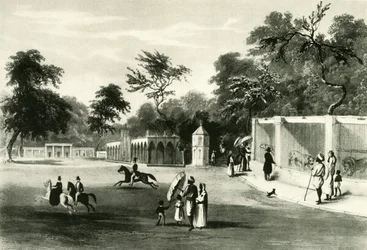 De menagerie in Barrackpore Park, 1820, 1925