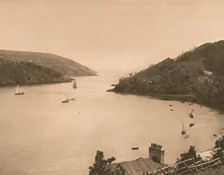De monding van de Dart, 1902