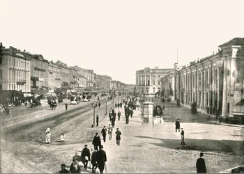Nevski Prospekt, St. Petersburg, Rusland