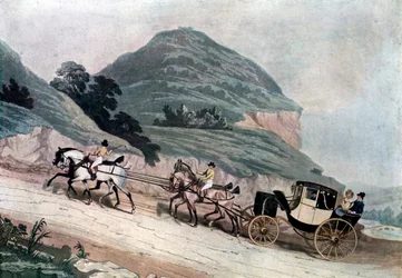 De nieuw gekozen parlementslid, op weg naar het Lagerhuis 1835, ca. 1920