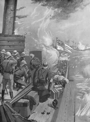 De Nijl-expeditie: De marinebrigade...redt Sir Charles Wilson