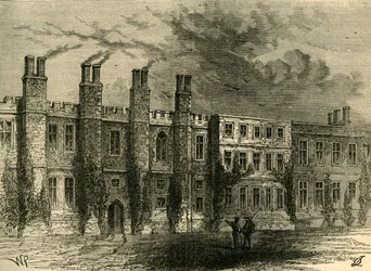 Het oude Chelsea Manor House, ca. 1876