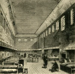 Het Oude Dormitorium in 1840, 1881