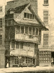 De oude fontein, in de Minories, 1798, ca. 1872