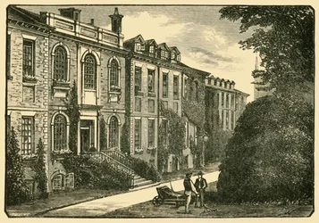 Het Oude Huis, vanuit de Tuin van de Meester, 1898