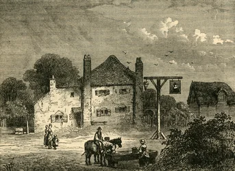 De oude moeder Red Cap, in 1746, c1876
