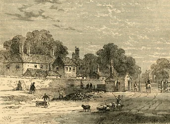 De oude tolweg, Kensington