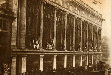 De opening van Selfridges, 1909, 1933