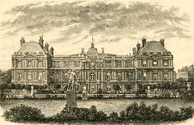 Het Palais De Luxembourg, Parijs