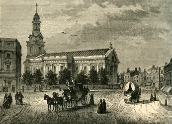 De parochiekerk, Greenwich, ca. 1878