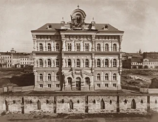 Het Polytechnisch Museum in Moskou, 1882