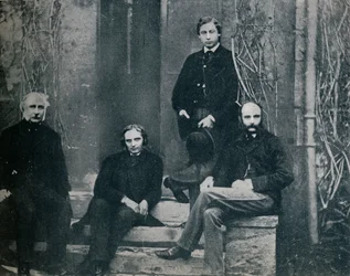 De Prins van Wales en zijn leraren aan de Universiteit van Oxford, ca. 1860 1910