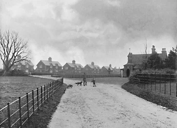 Het Modeldorp van de Prins van Wales in Sandringham, c1896