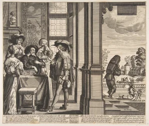 De Verloren Zoon Verlaat het Huis, ca. 1636