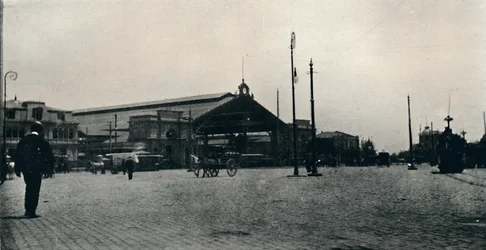 Het Treinstation, Santiago, 1911