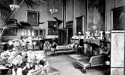 De Rode Tekenzaal in het Huis van de Voorzitter, Palace of Westminster, Londen, c1905