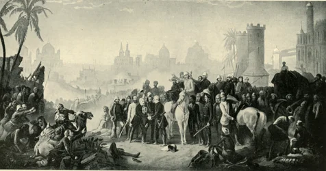 De verlichting van Lucknow...november 1857, 1901