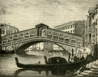 De Rialto, Venetië, 1890
