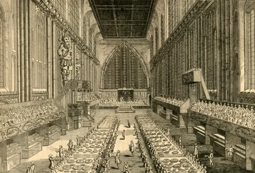Het Koninklijk Banket in Guildhall, 1761, 1897