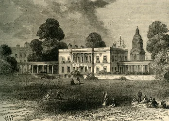 De Koninklijke Marine School, Greenwich, ca. 1878