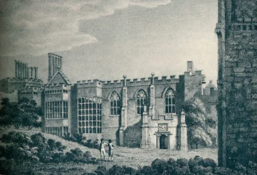De Ruïnes van Cowdray House, nabij Midhurst, Sussex, 1907