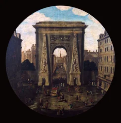 De Saint-Denis Poort, Parijs, 17e eeuw
