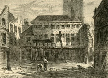 The Saracens Head, Snow Hill, ca. 1872
